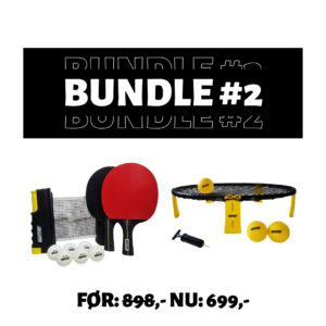 Bundle #2 - Bordtennis og roundnet